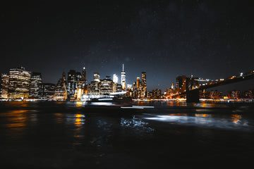 NYC NIGHT SKYLINE