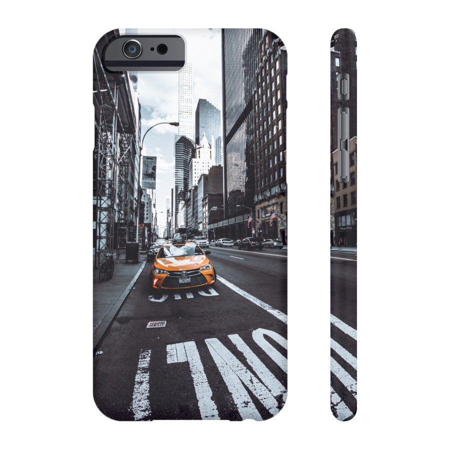 NYC TAXI CAB PHONE CASE