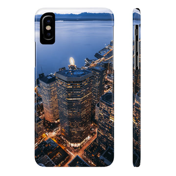 SKYSCRAPERS & MOUNTAINS PHONE CASE